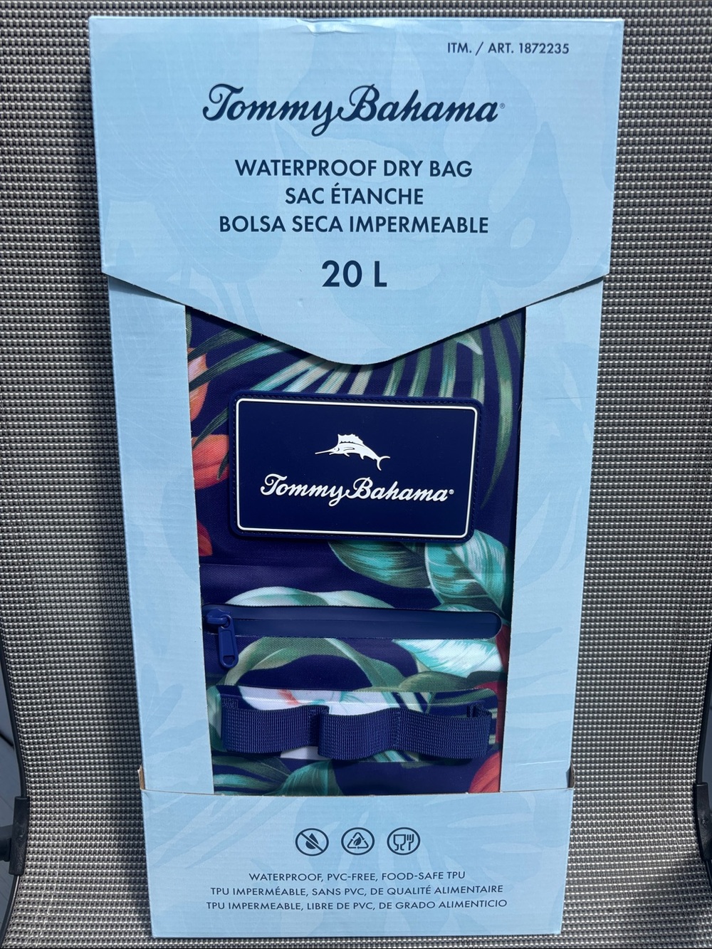 Tommy Bahama 20L dry bag. New in box